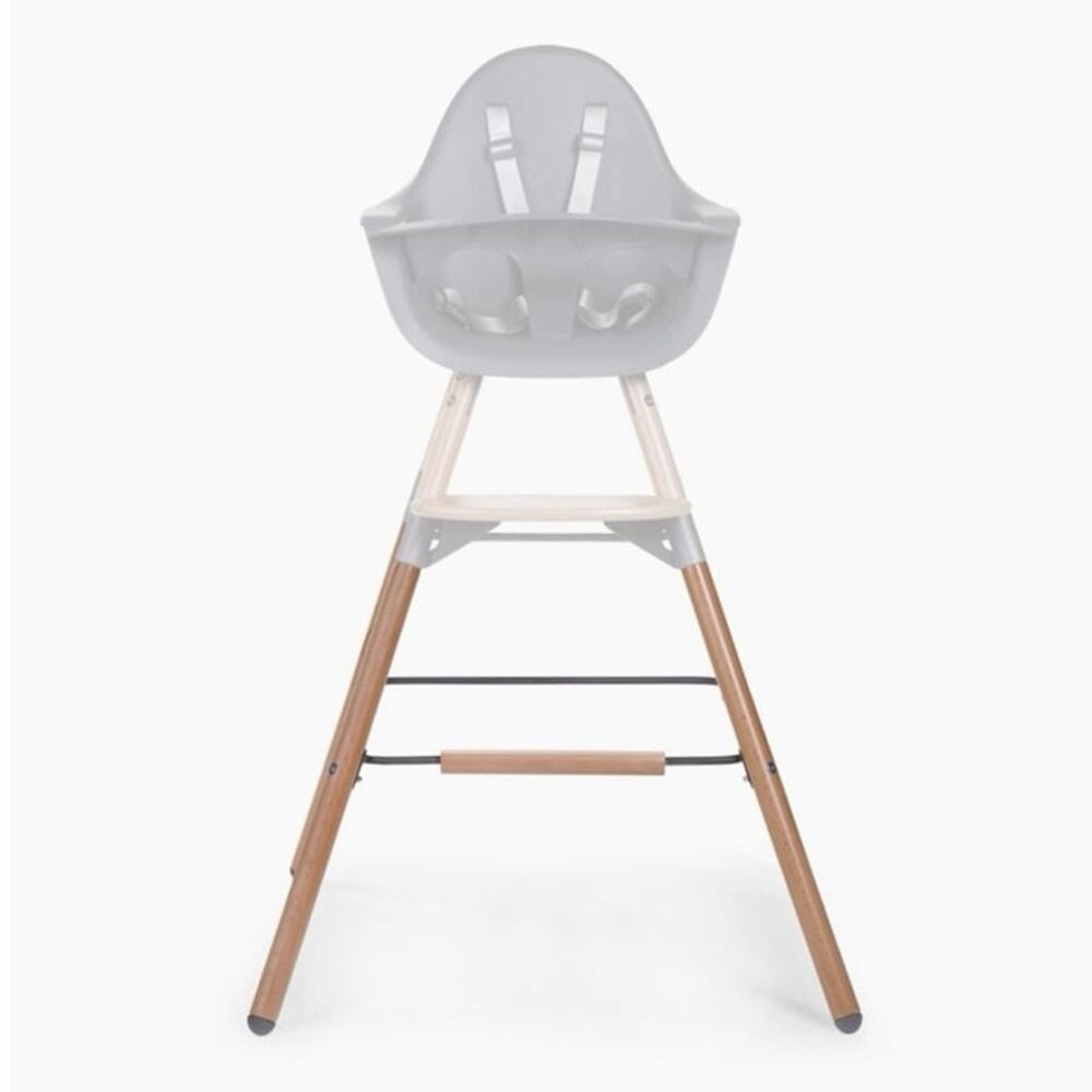Childhome Evolu One.80° High Chair Extra Set of Long Legs Foot Rest, Adjustable